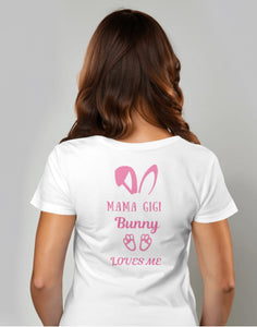 Easter Bunny Personalized Tshirt 🐰💕