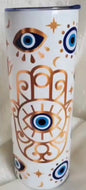 Evil Eye 🪬🧿 Hot and Cold Drink Tumbler