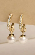 Wear Classy Pearl Sterling Silver Earrings Like a Celebrity