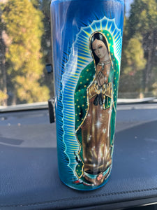 Virgen de Guadalupe Hot and Cold Drink Tumbler